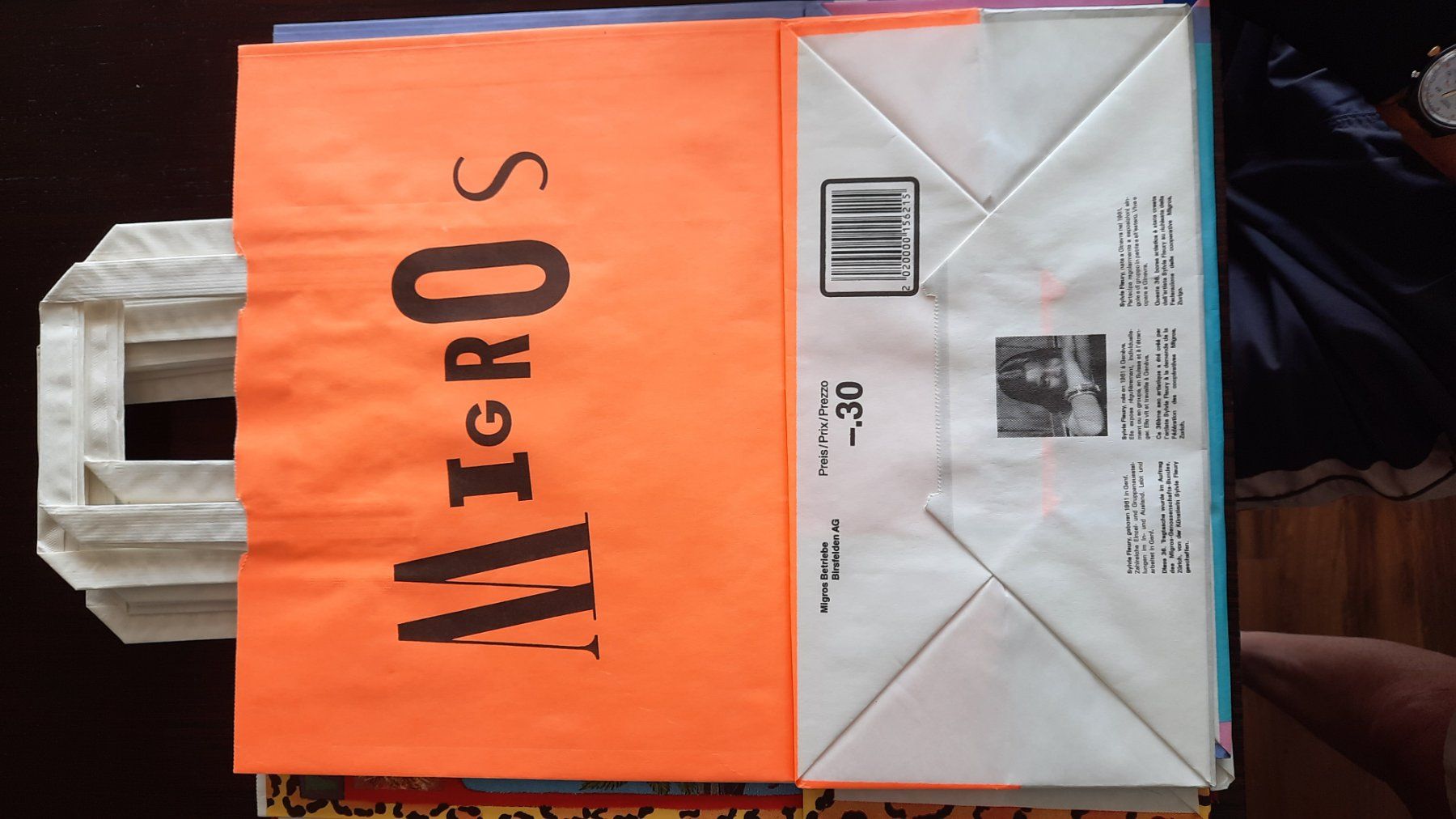 Borse: Sylvie Fleury; Migros Künstlertasche; neu – Nuovo (secondo la descrizione) da Niederteufen venduto da Buecherwurm_70
