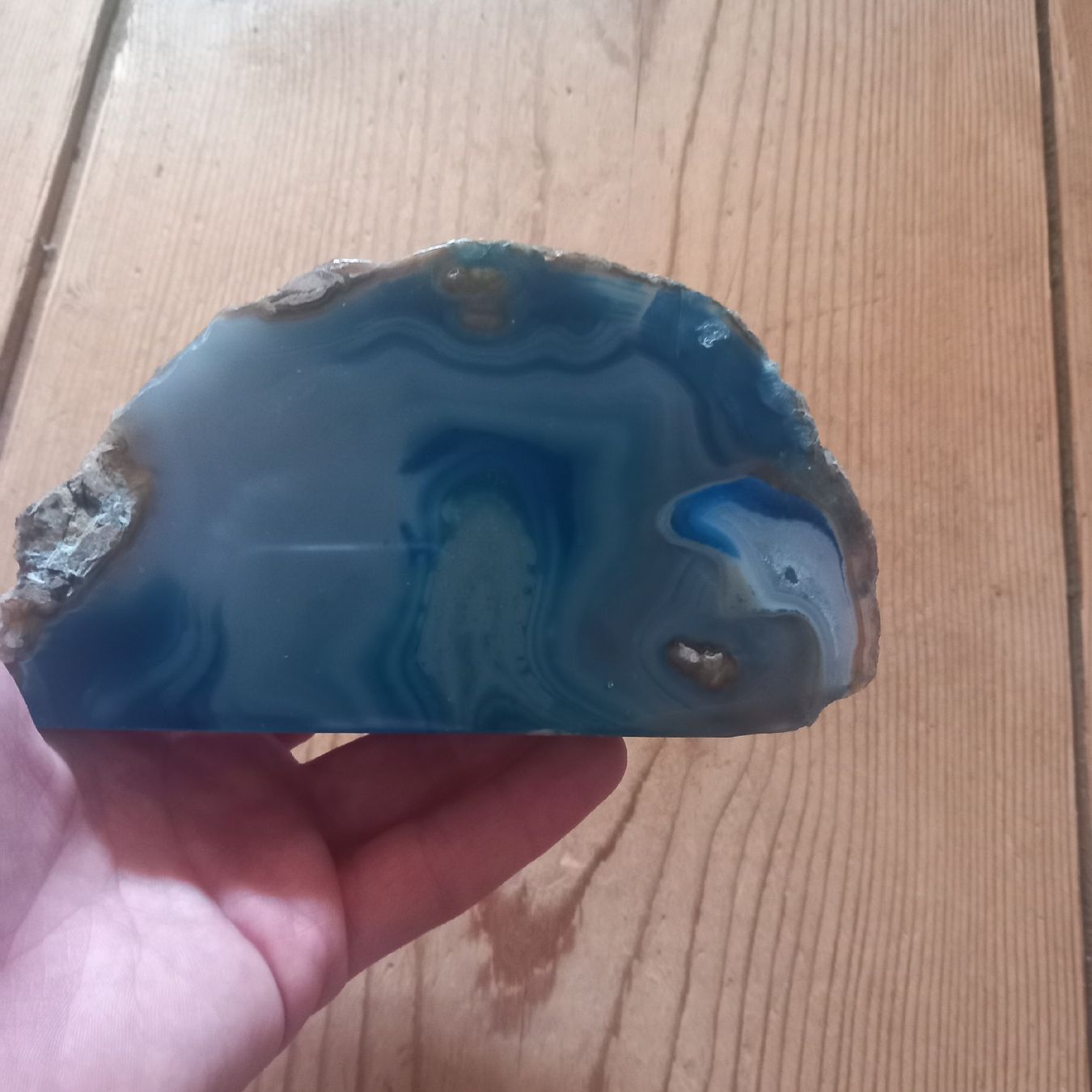 Mineralien & Heilsteine: Achat Blau – Gebraucht aus Ebnat-Kappel von blazzi 2