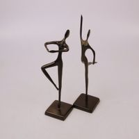 Moderne Ballerina Metall Figurenset - Bodrul Khali