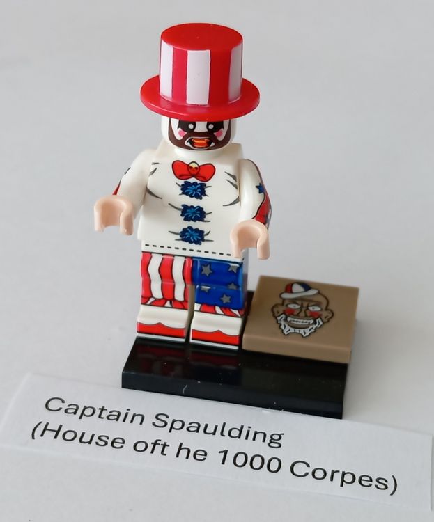 Horror-Figur Captain Spaulding (House of 1000 Corpes), Lego (Neu und ...