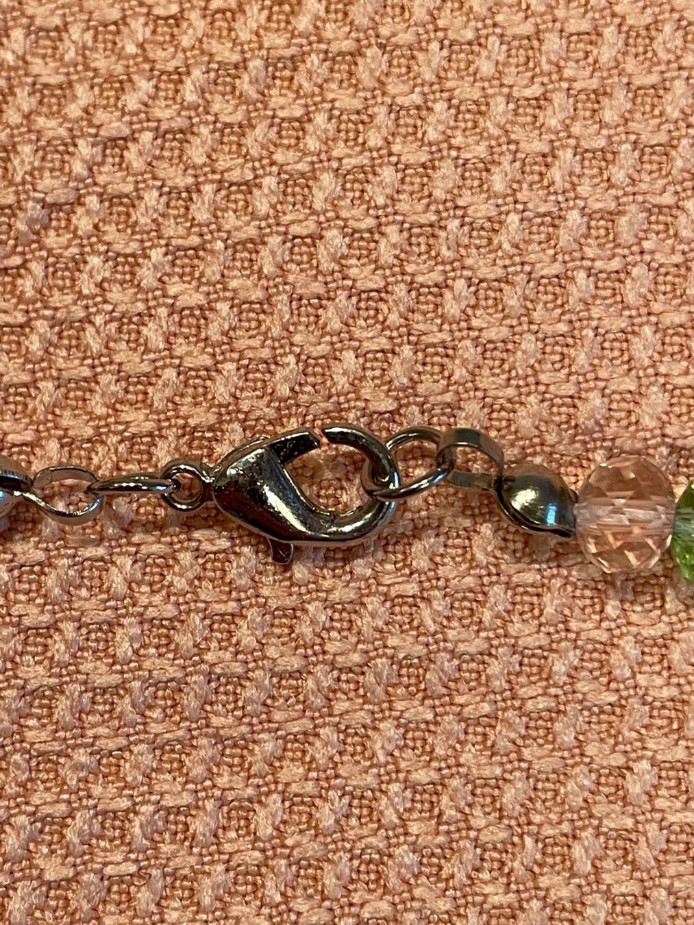 Catenine: Modeschmuckset mit geschliffenen Glasperlen – Nuovo e nell'imballaggio originale da Riedt b. Erlen venduto da Malaika57 5