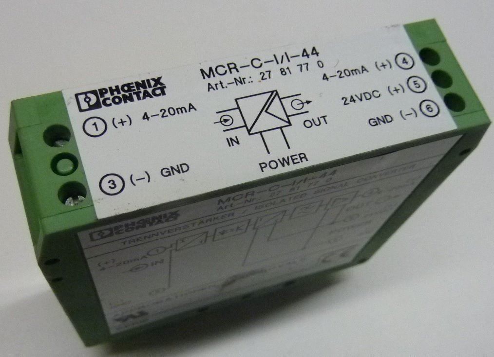 Phoenix Contact Componenti elettronici: Trennverstärker Phoenix Contact – Nuovo e nell'imballaggio originale da Lohn-Ammannsegg venduto da xymark 2