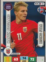 ROAD TO RUSSIA 2018 Adrenalyn XL Card Rising Star ODEGAARD