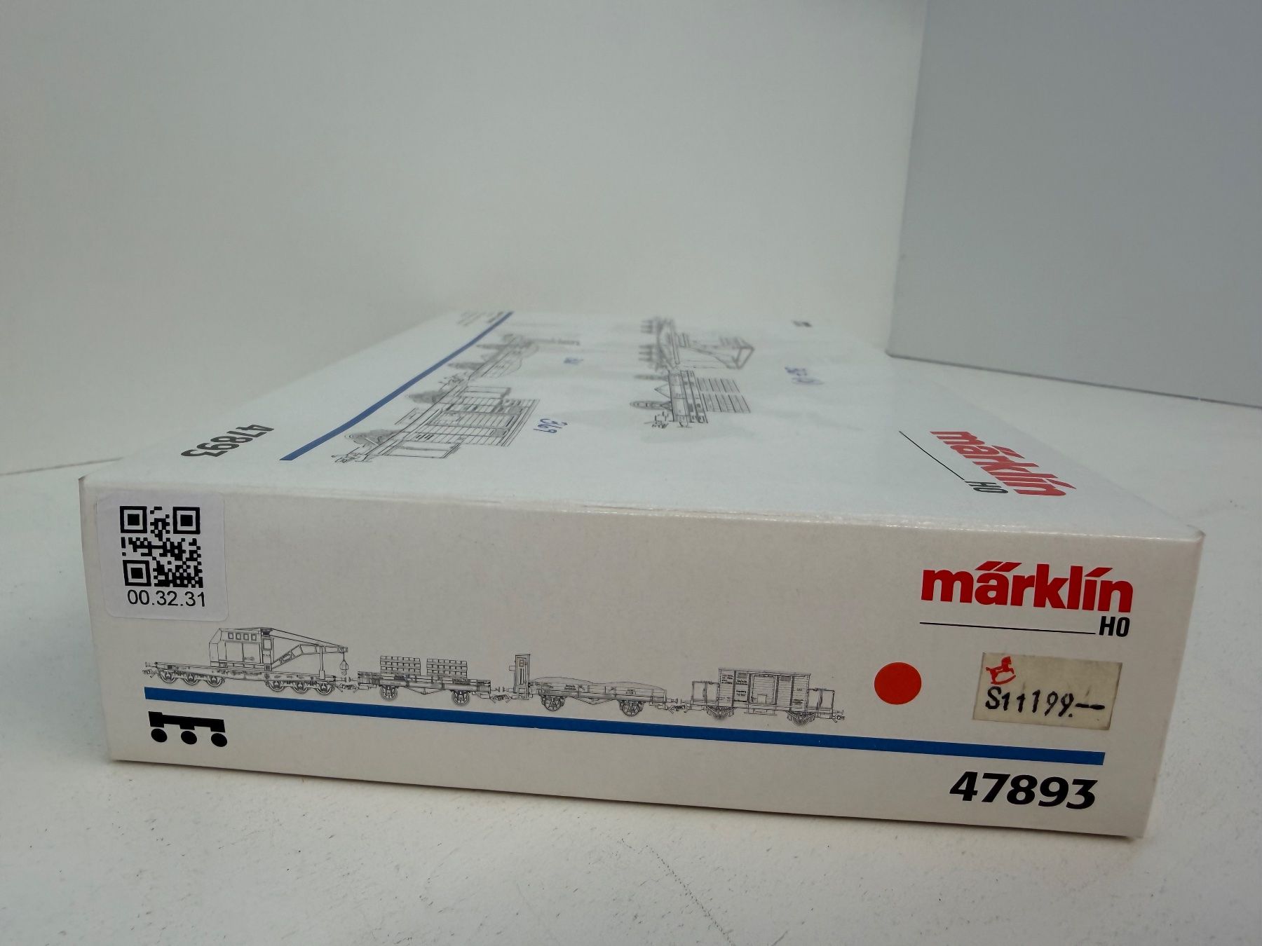 Märklin Modellini di ferrovie: Märklin 47893 Wagen-Set "Gleisbauzug" – Usato da Büsserach venduto da ModellbahnDepot 9