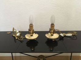 Paires de lampe de chevet 1950