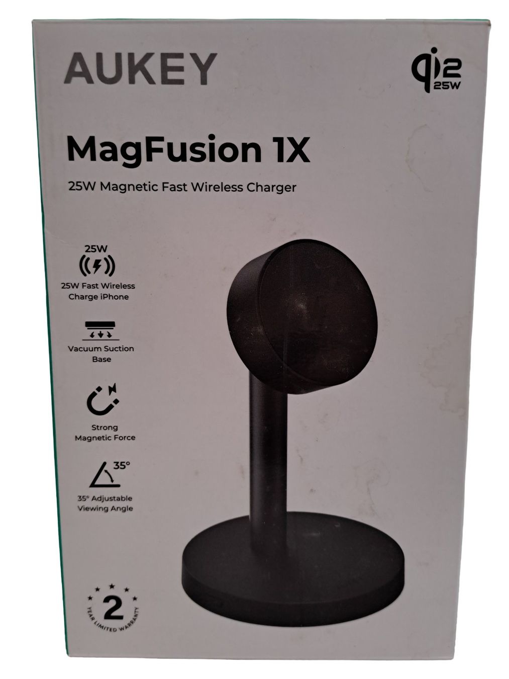 Aukey Caricabatterie: AUKEY MagFusion Kabelloses Ladegerät Typ LC-MC111 – Nuovo (secondo la descrizione) da Männedorf venduto da Restwert_Maennedorf 3