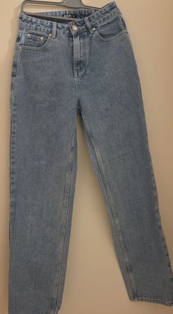 Jean taille haute bleu clair taille S 