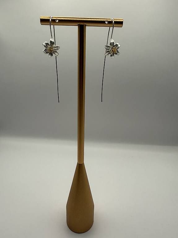 Boucles d'oreille: Silberne Lilien Ohrringe 925 – D'occasion à Thalwil par han_2b8c 4