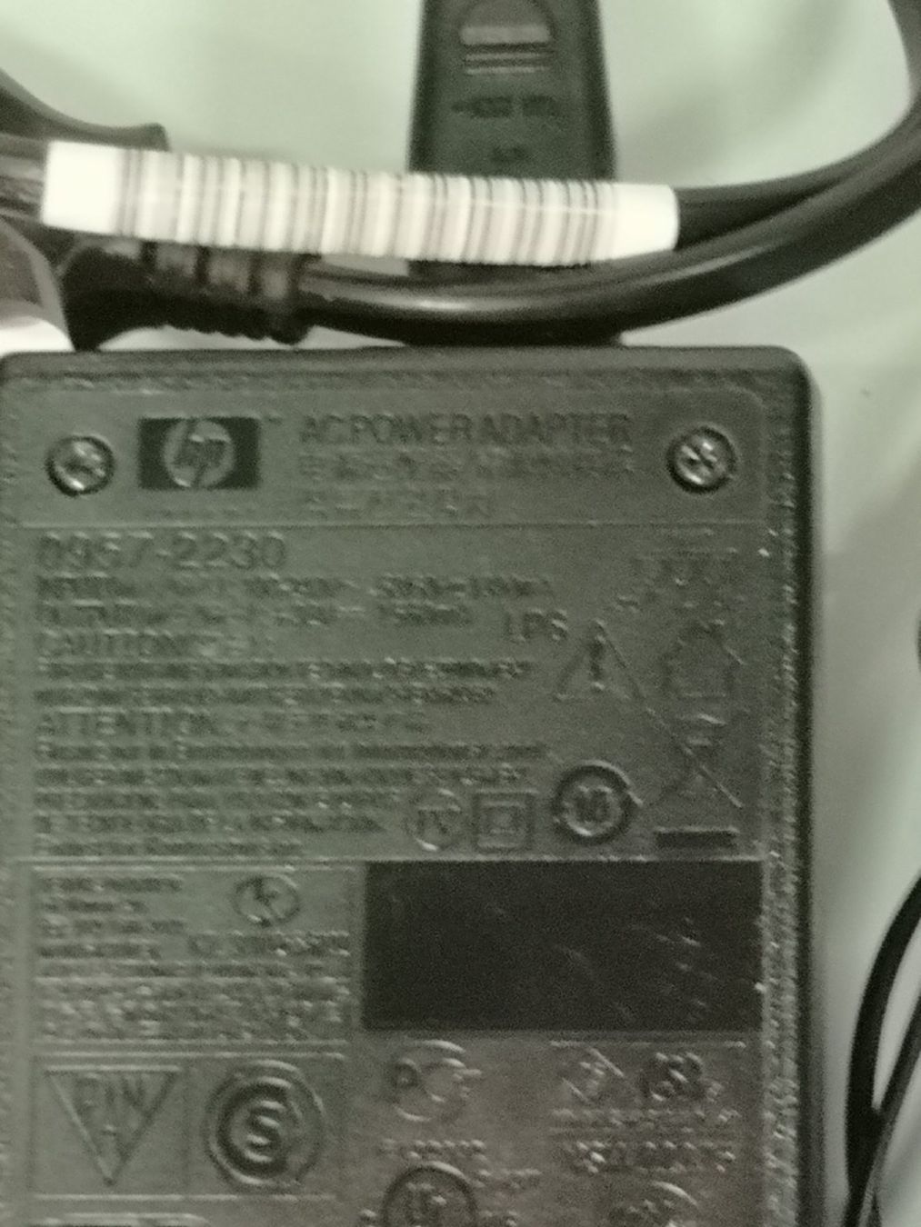 Hewlett Packard Unità & Adattatore: Netzteil HP Drucker Printer AC Power Adapter lila 32V-1560mA – Usato da Kloten venduto da Thaipc 2