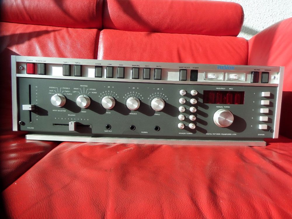 Revox A720 Vor-Verstärker/Tuner Receiver Sehr guter Zustand! (Gebraucht ...