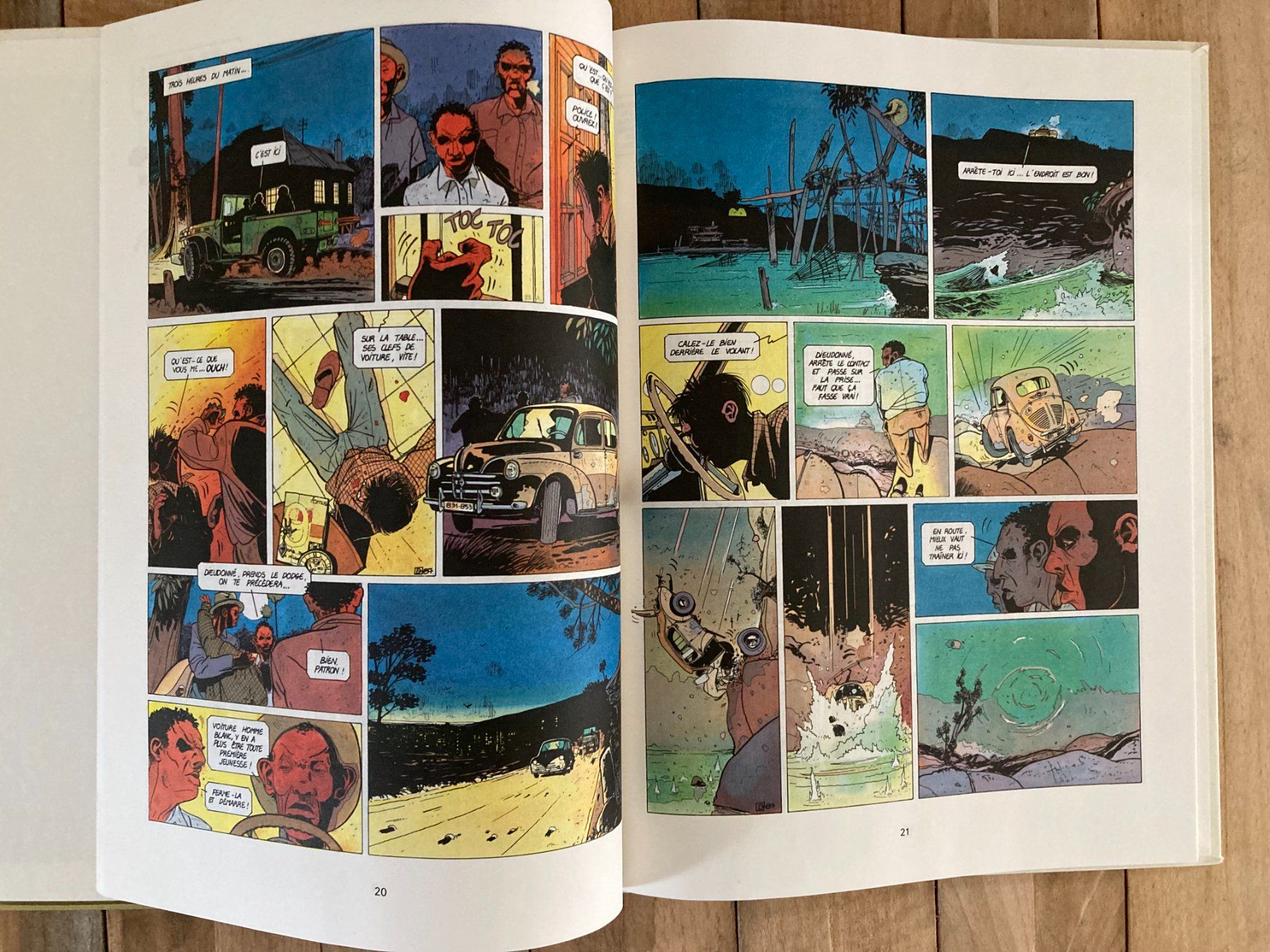 Fumetti: Delitte-La nuit du Léopard-EO 1989 – Usato da vaumarcus venduto da Nicolasorel 9