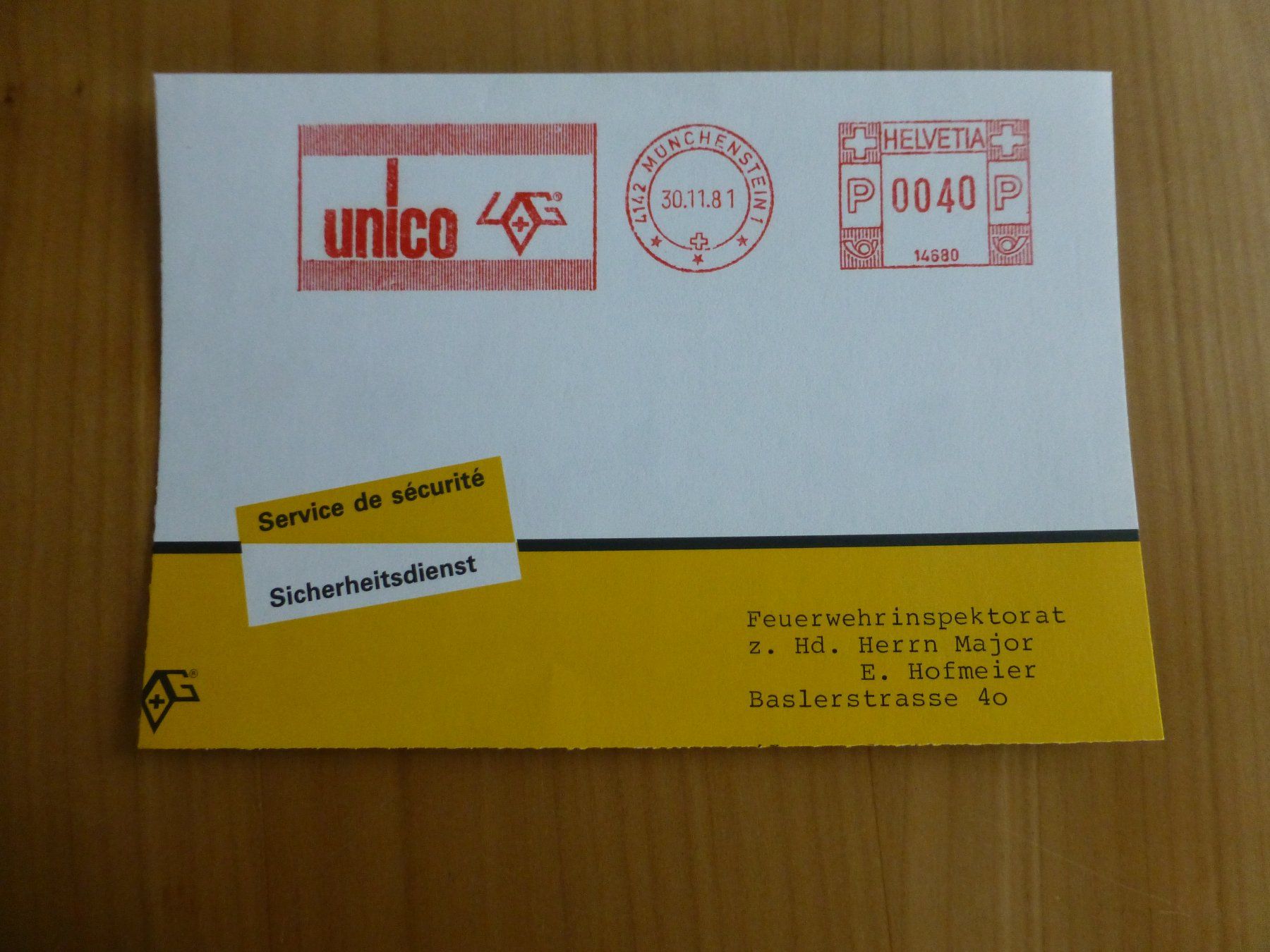 Foto & Immagini: Münchenstein, Unico, 1981 – Usato da Bettlach venduto da 1saurer