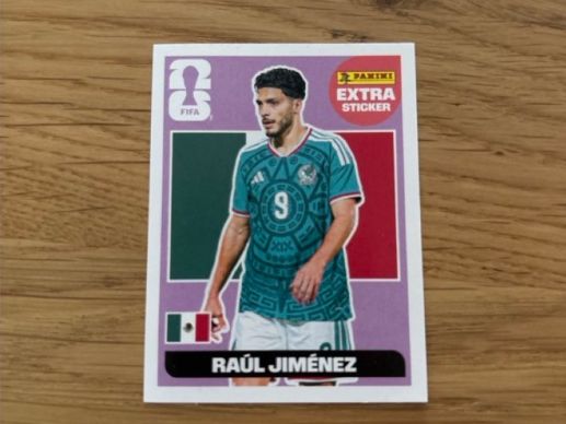 Panini Carte collezionabili: Raul Jimenez Regular Extra Sticker Panini – Usato da Itingen venduto da tizithom