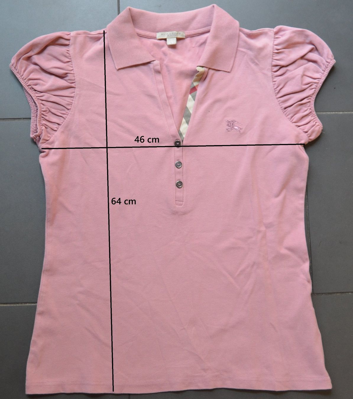 Burberry Polo-Shirts: Burberry T-shirt Polo L – Gebraucht aus Collonges von Allegree 4