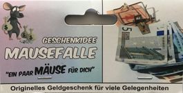 Geschenk-Idee  Mausefalle