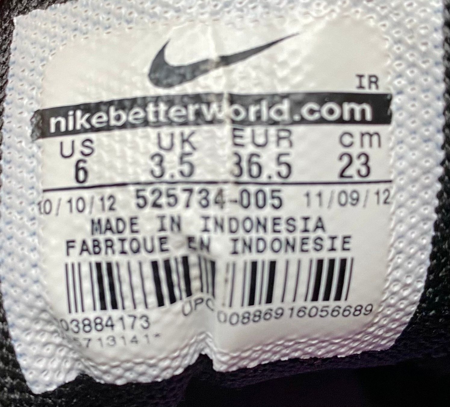 Nike Scarpe per ragazze: Baskets Nike Air  t. 36.5 – Usato da Peseux venduto da Gilloss 6