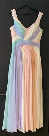Pastellfarbenes Kleid Gr. 36/38