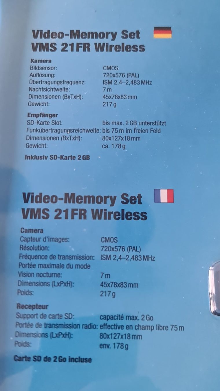 Camcorder: Video Funk Überwachungssystem mit Recorder Secusic – Neu (gemäss Beschreibung) aus Uerkheim von Justi.y 5