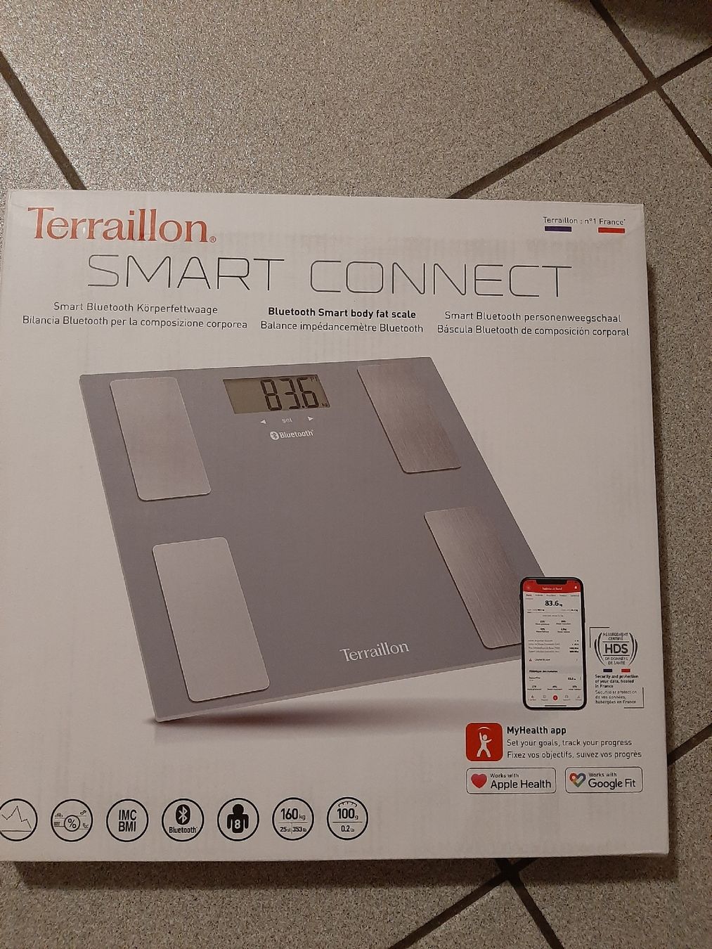 Bilance pesapersone: Balance connectée Terraillon - Suivez votre forme ! – Nuovo e nell'imballaggio originale da Petit-Lancy venduto da pecaesculca 2