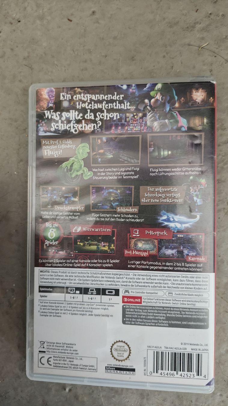 Nintendo Giochi: Luigi's Mansion 3 - Nintendo Switch – Usato da Montagnola venduto da mattbert86 1