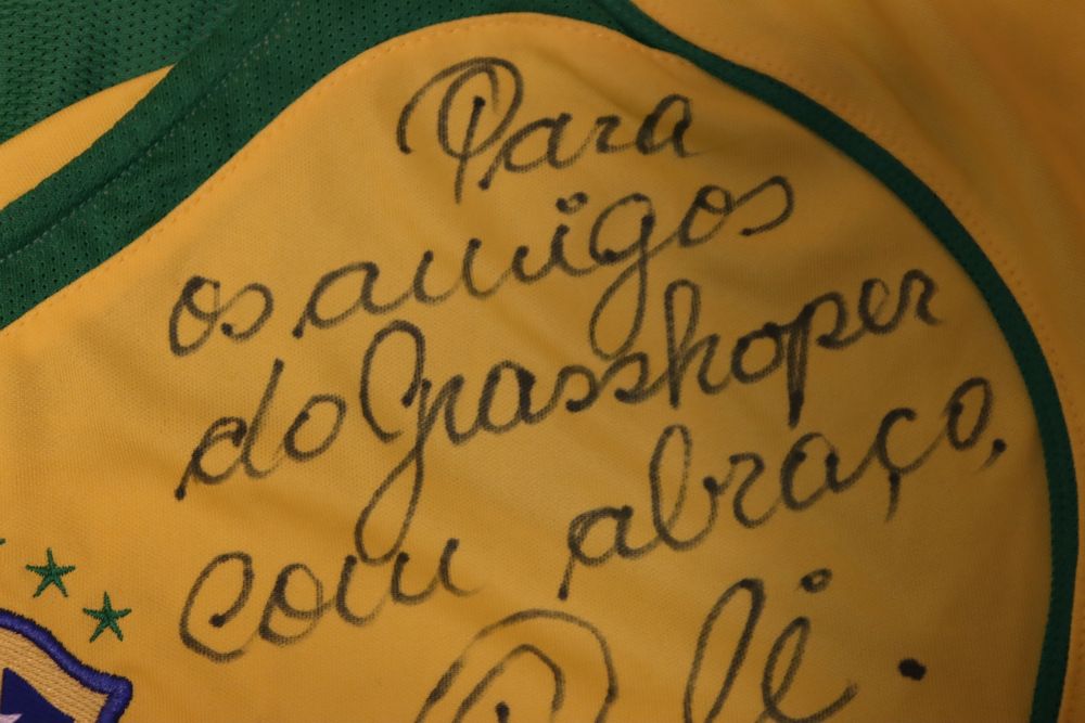 Adidas Leibchen & Hosen: Very Rare - Trikot mit Org. Unterschrift - PELÉ - an GCZ – Gebraucht aus Zürich von KE-Sales 5
