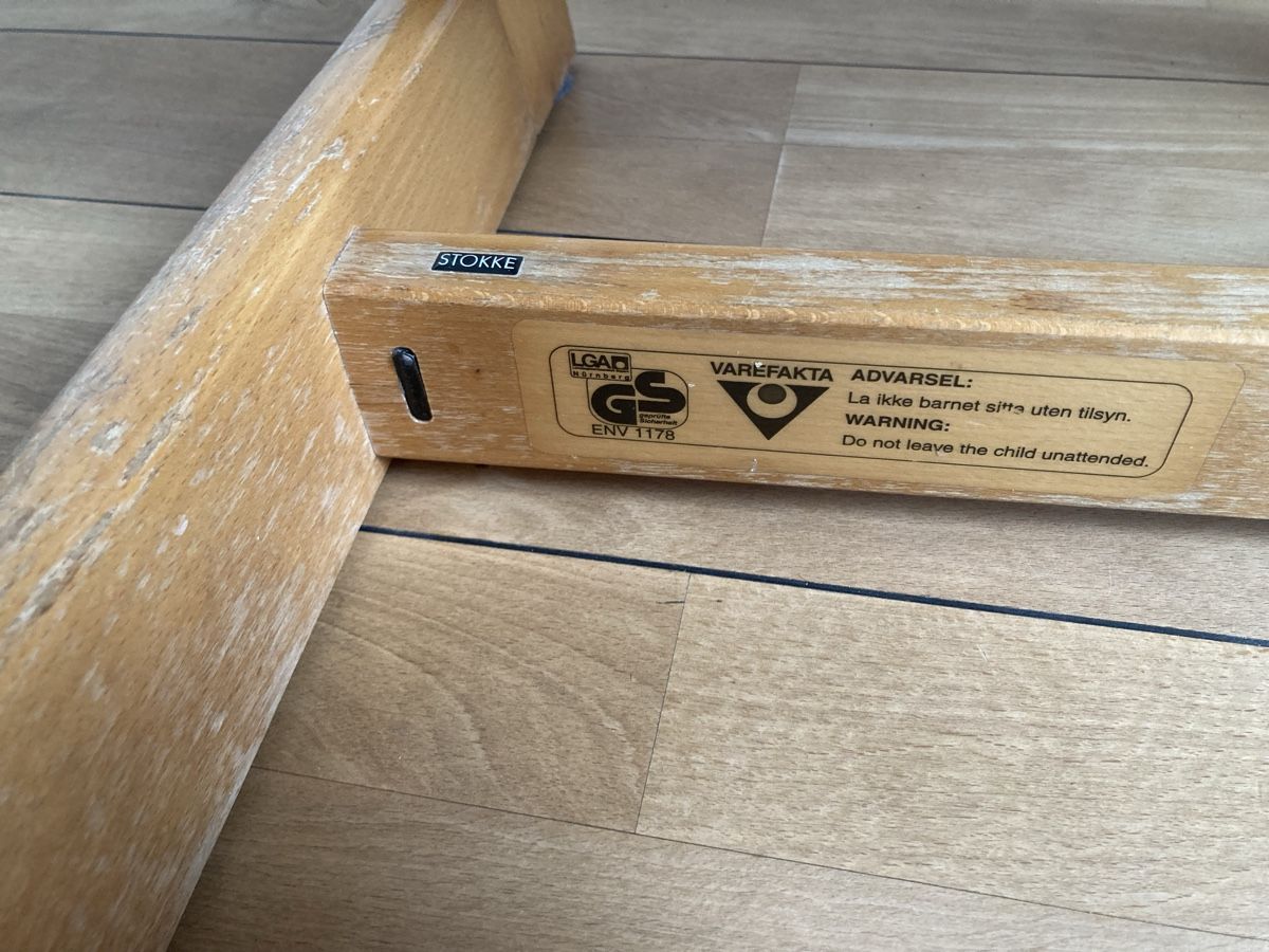 Stokke Seggioloni: Original Stokke Tripp Trapp – Usato da Bern venduto da plutomium 3