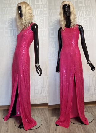 Pailetten Abendkleid Gr. S