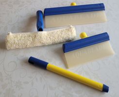 AquaBlade Silikon-Fensterabzieher-Set Fenster/Glas reiniger