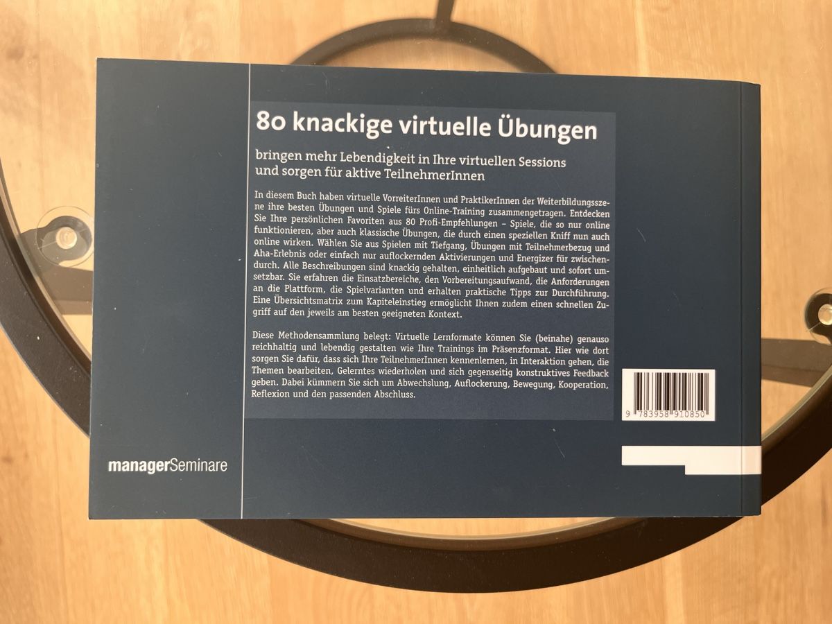 Libri: 80 Spiele Live-Online-Training, neuwertig – Usato da Rüthi (Rheintal) venduto da Yulia_T 1