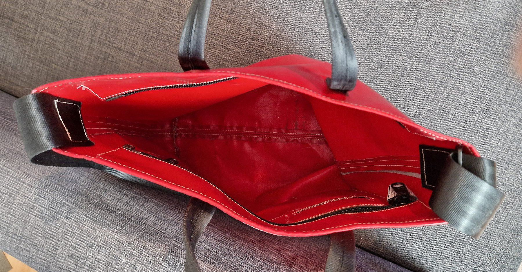 Freitag Borse: Sac Freitag Bob 203 Rouge – Usato da Biel/Bienne venduto da ypslilon 4