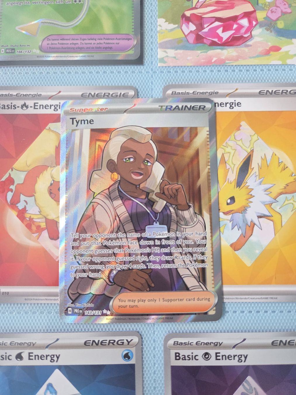 Pokémon Cartes à collectionner: Pokemon Tyme 143/131 Prismatic Evolution EN – Neuf (Voir description) à Wangs par ste_9fqx