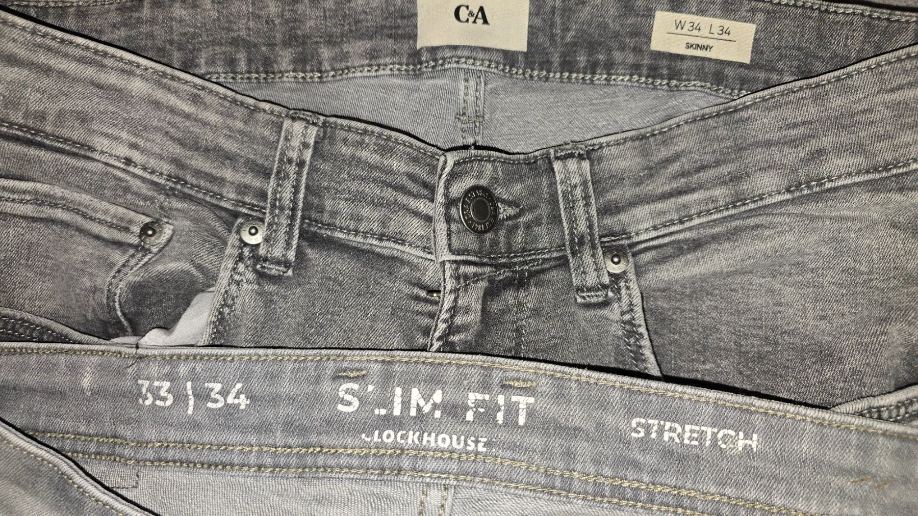 C&A Jeans: Zwei graue Herren Jeans C & A, Grösse 33/34 – Usato da Muttenz venduto da pixopus 5