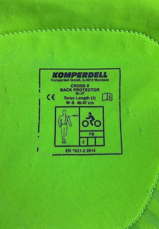 Schutz & Schoner: Komperdell Cross 5.0 Rückenprotektor - unfallfrei! – Gebraucht aus Horgen von NeuInZH 2
