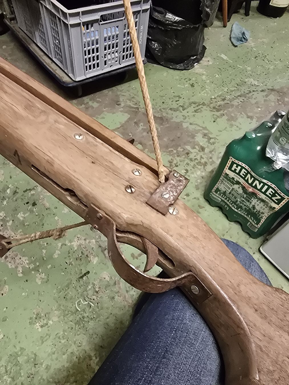 Tiro con l'arco: Holz Armbrust Antik (D) – Usato da Rorschach venduto da TimelessTrading 3