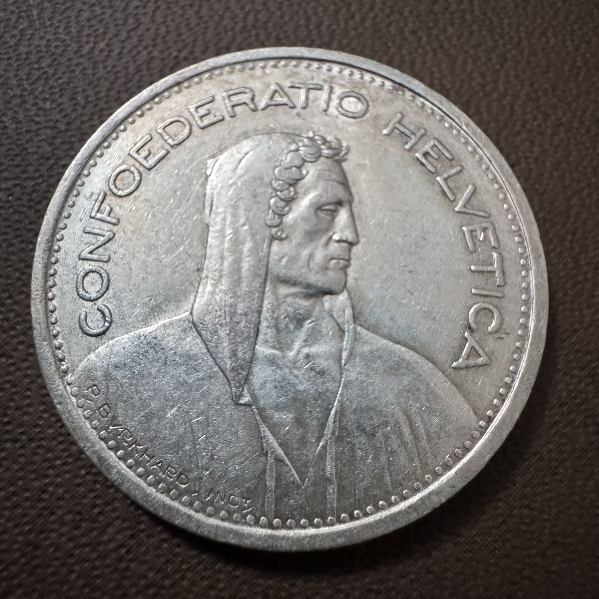 Tutti le monete: Pièce de 5 francs de 1953 – Usato da La Chaux-de-Fonds venduto da bus_c6cn 1