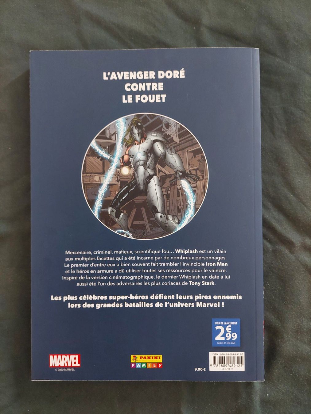 Fumetti: Marvel / Iron Man VS Whiplash EO 2020 TBE – Usato da Genève venduto da Blu_BD 1