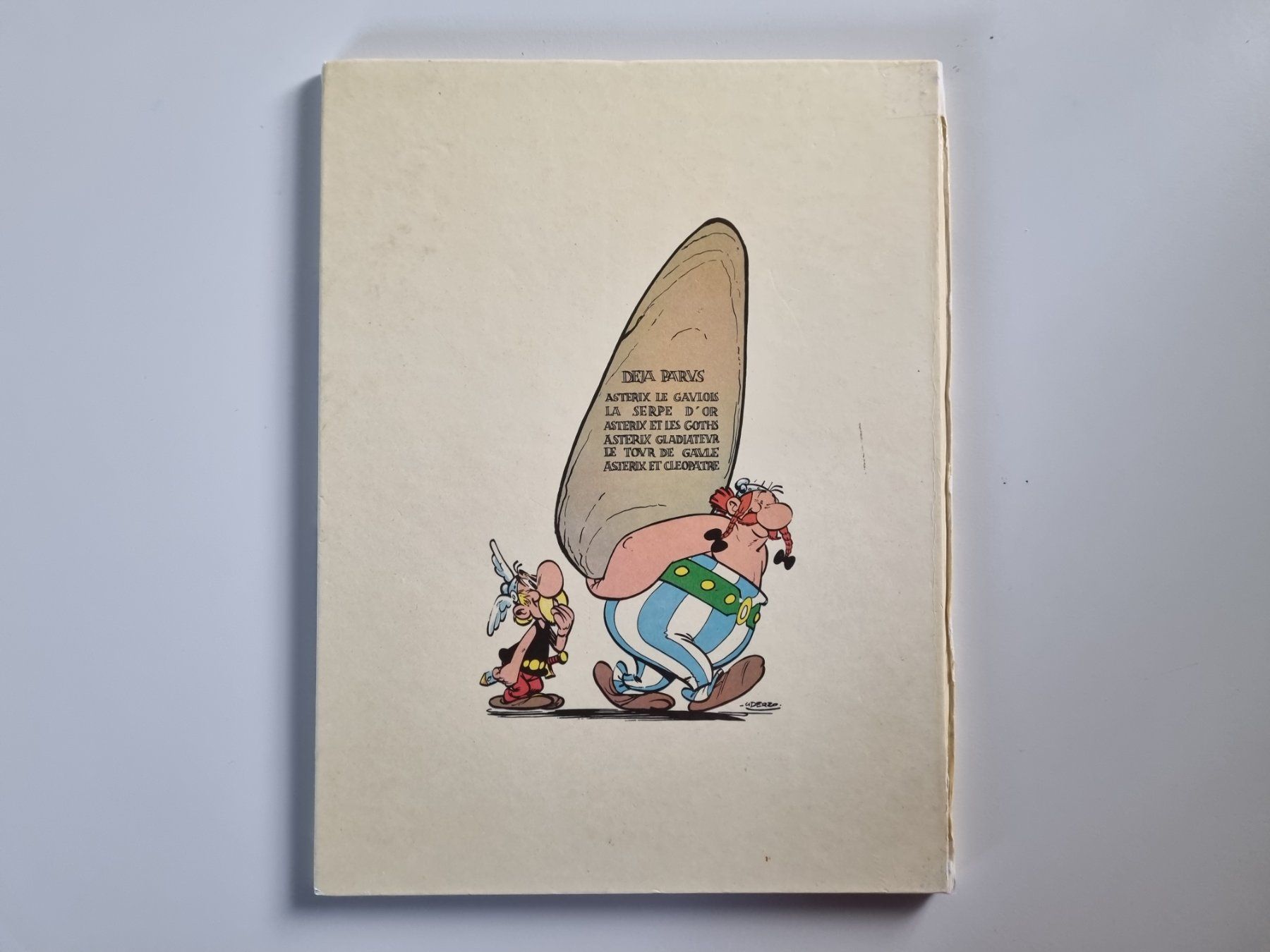 Fumetti: BD Astérix Le Combat des Chefs, 1966, couverture abîmée. – Difettoso da Echandens venduto da Dicot 1