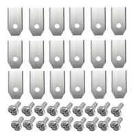 Ersatz Messer Rasen Mähroboter 18 Pcs für Gardena Husqvarna