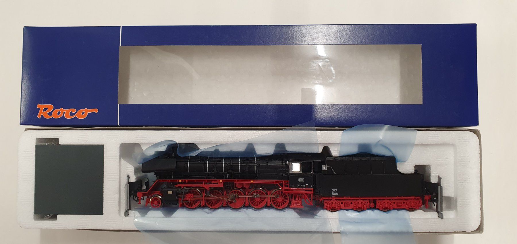Roco Modellini di ferrovie: Roco 63292 DB BR 50622, Ep V , Museumslok – Nuovo e nell'imballaggio originale da Würenlos venduto da juruth