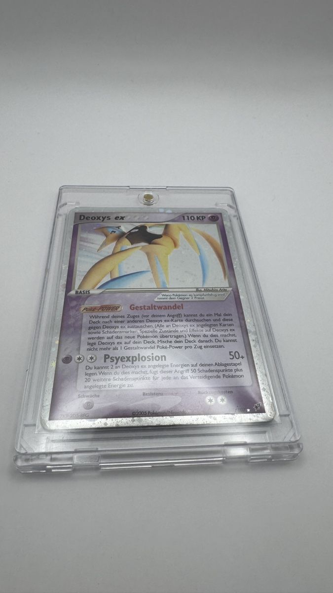 Pokémon Carte collezionabili: Deoxys Ex 98/107 Ex Deoxys + case magnetic – Usato da Belprahon venduto da Rob_ain 2