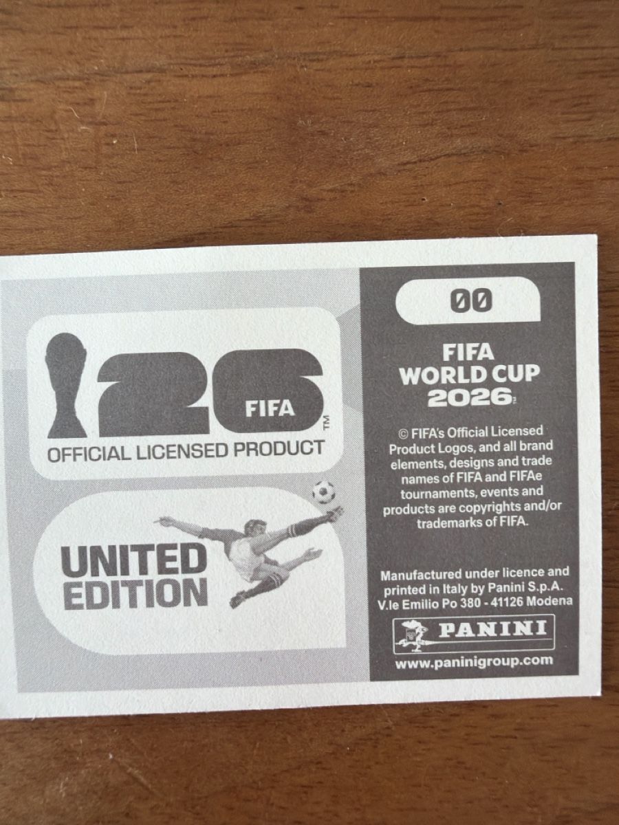 Panini Carte collezionabili: Panini Sticker WM 2026 - 00 – Nuovo e nell'imballaggio originale da Rothenthurm venduto da LaThie 1