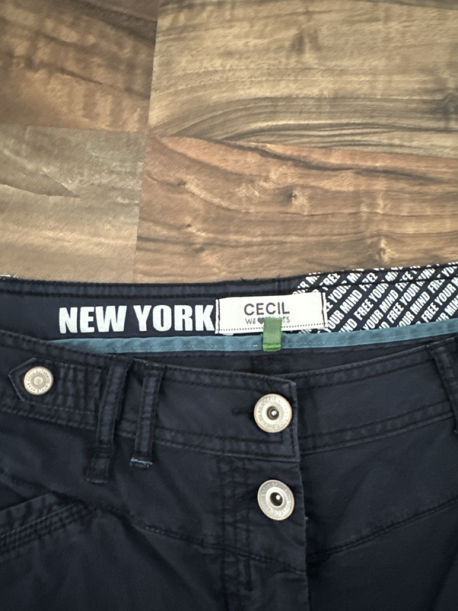 Cecil Pantaloni: Damen Hose CECIL Gr. 36 dunkelblau – Usato da Emmen venduto da moodle13 1