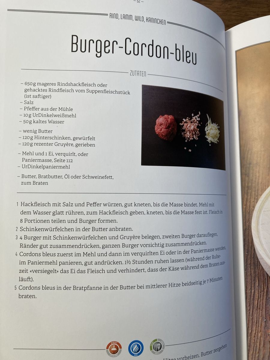 Libri: Grill Ueli Gordon bleu Buch NEU – Nuovo (secondo la descrizione) da Widen venduto da nigella90 3