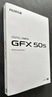 Fujifilm gfx 50s beidnungsleitung hard copy neu 