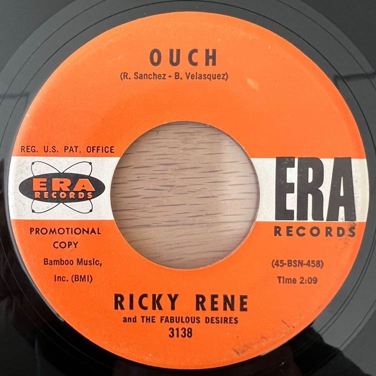 Ricky René & The Fabulous Desires - Dance With Me / US 1964 (Gebraucht ...
