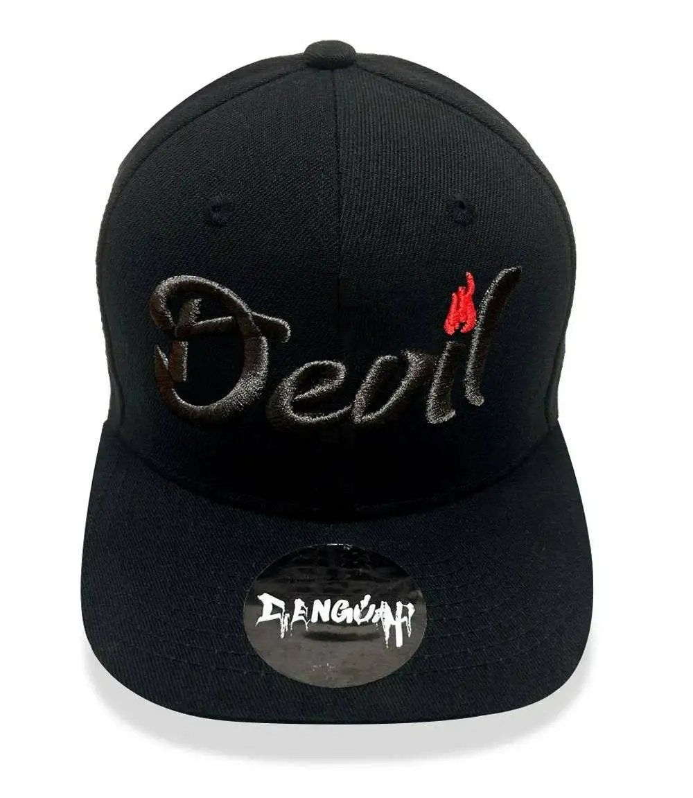 Copricapi, berretti & cappellini: Devil 3D Embroidered Snapback Cap – neu – Nuovo e nell'imballaggio originale da Widnau venduto da UrbanPatchCH