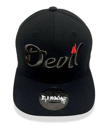 Devil 3D Embroidered Snapback Cap – neu