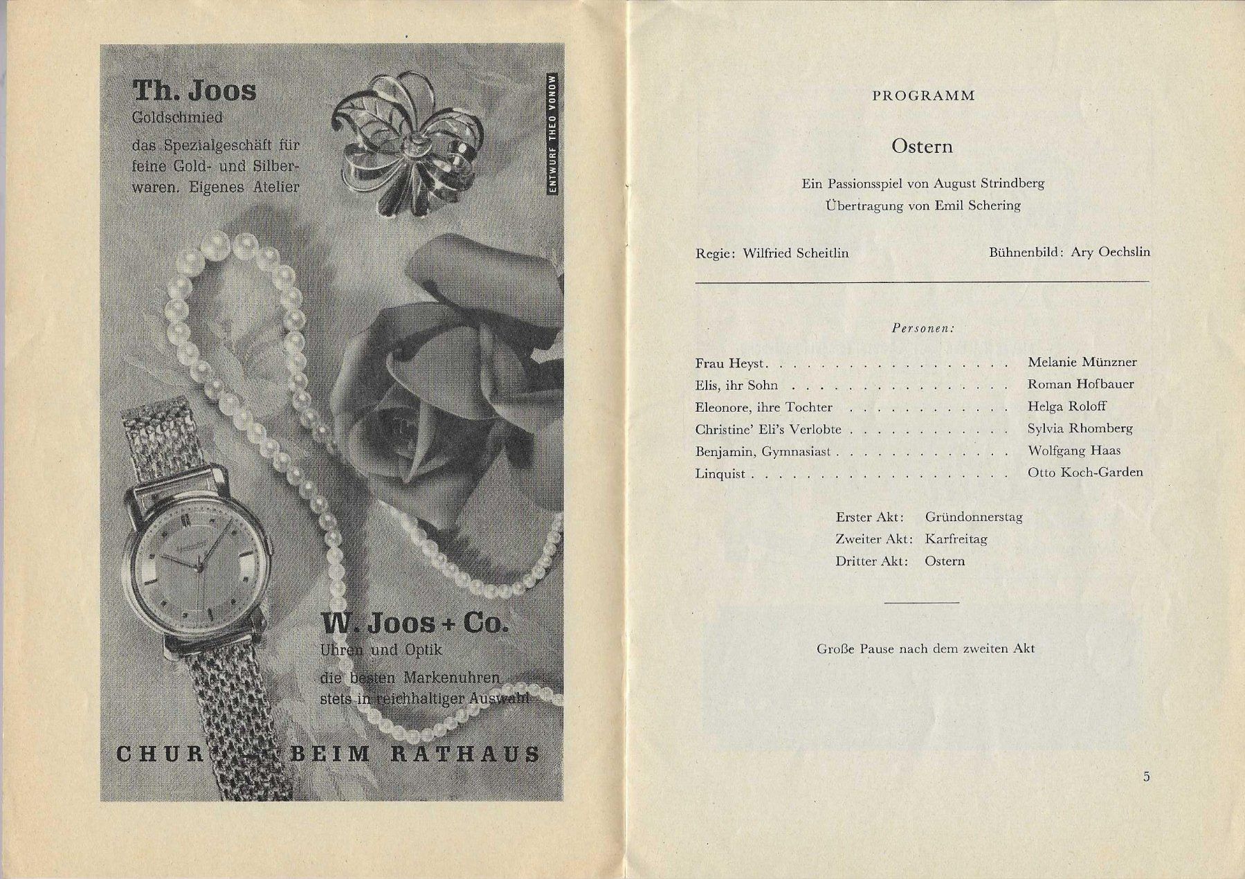 Libri: Stadttheater Chur ca. 1950 – Usato da Flims - Dorf venduto da Stagediver 2