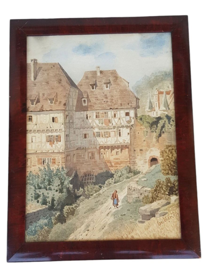 Dipinti: Aquarell sign. Seidler – Usato da Mörschwil venduto da antiksalon 7