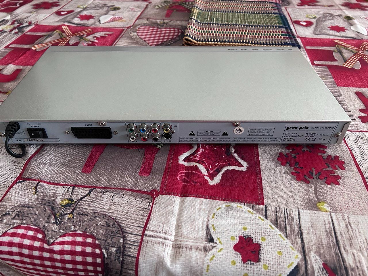 Lettore multimediale & Streamer: Gran Prix DVD 605 USB – Usato da Giubiasco venduto da LorisVale 1